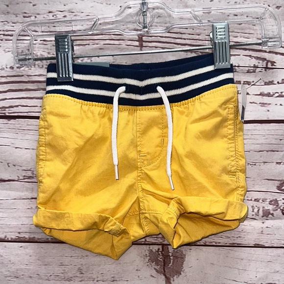 GAP Other - Gap Baby Boy Yellow Shorts Size 3-6 Months